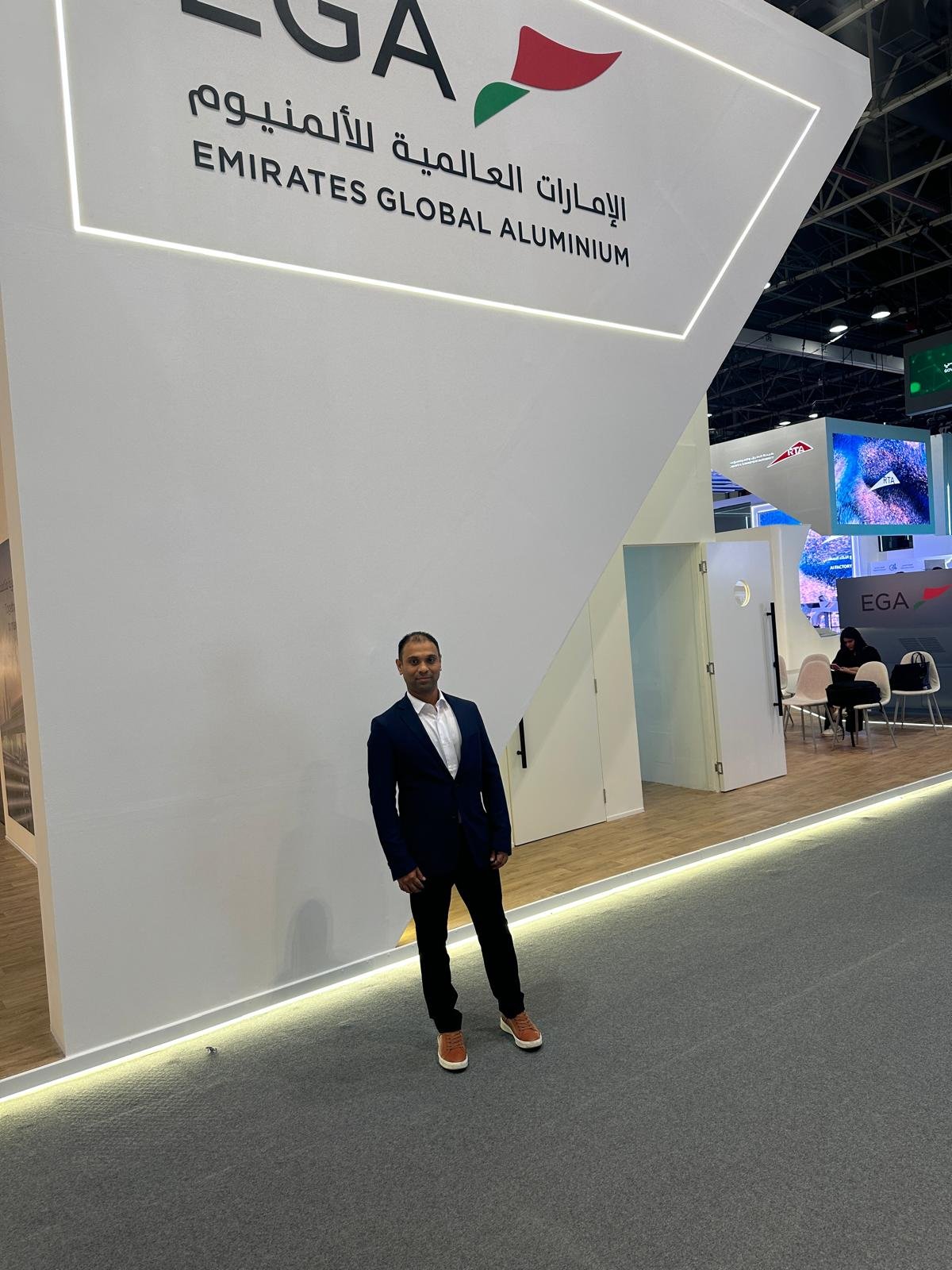 Mahipal Katha at Emirates Global Aluminium EGA Dubai